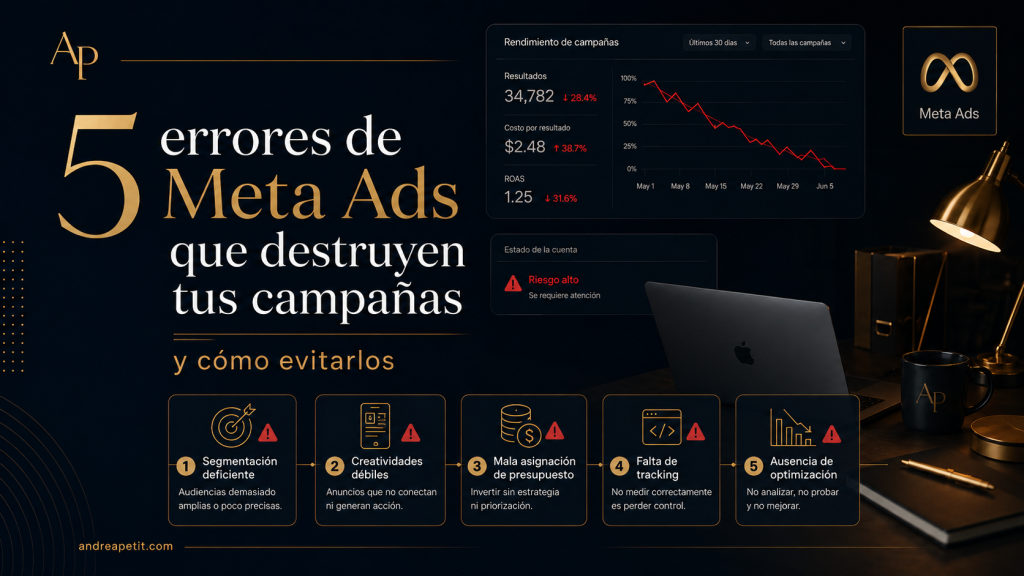 errores de meta ads