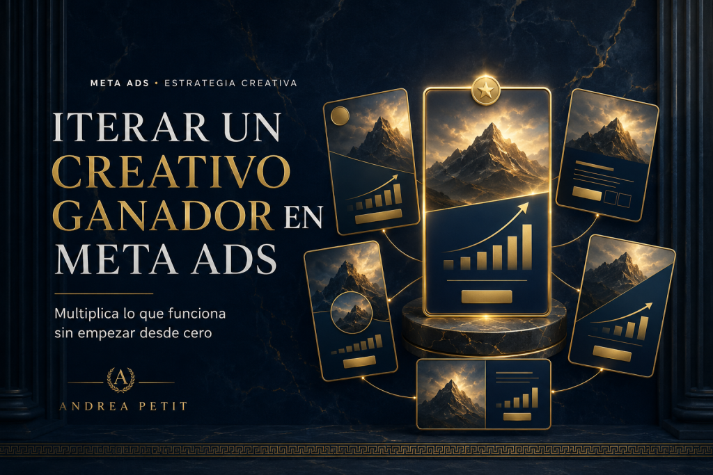 creativo ganador en meta ads
